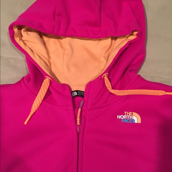The North Face Tops - SOLD...North Face pink hoodie.